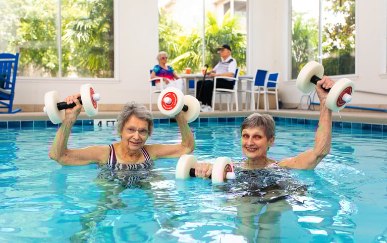 Aqua Exercise For Seniors
