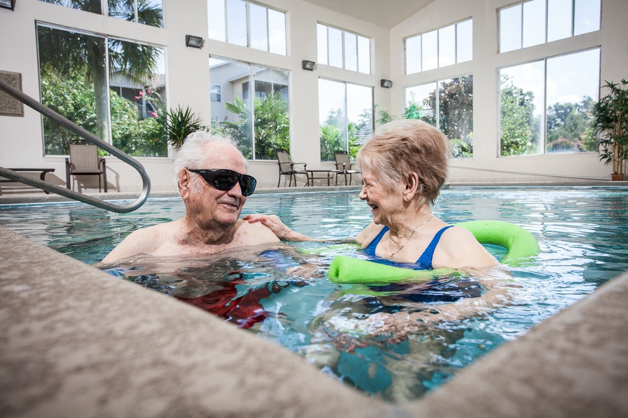 Swimming pool at Veranda of Pensacola