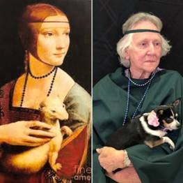 Lady with an Ermine 2